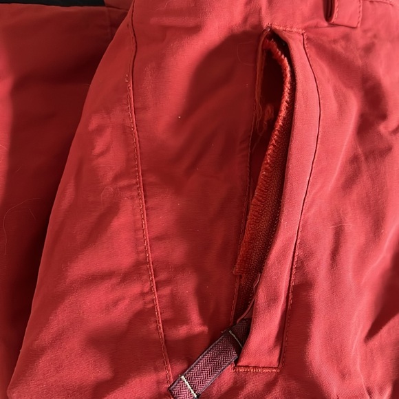 Burton ski snowboard pants brick red M 10 12 - Picture 12 of 12